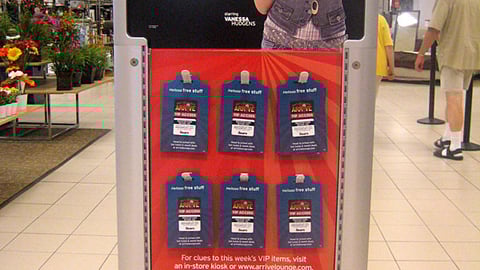 Sears 'Arrive' VIP Floorstand