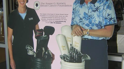 DSW LPGA Lobby Standee