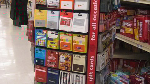 Food Lion Gift Cards Floorstand