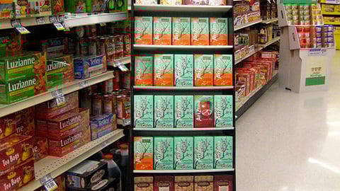 Lipton Pyramid Teas Shipper