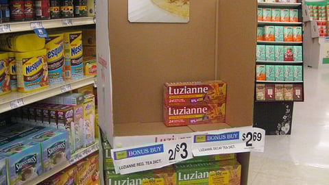 Luzianne Iced Tea Shipper