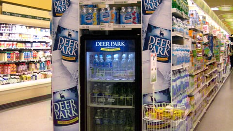 Deer Park Cooler Endcap