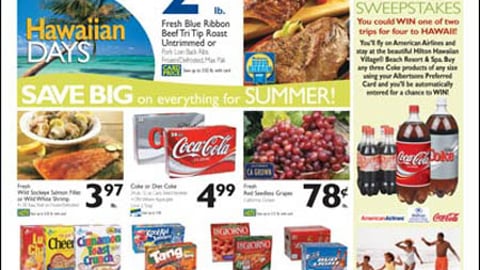 Albertsons 'Hawaiian Days' Feature