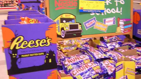 Nestle Back-to-School Floorstand