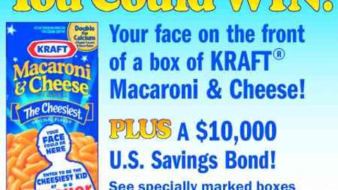 Meijer/Kraft 'Cheesiest Kid' Feature