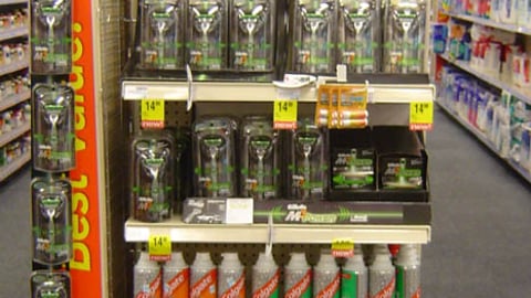 Gillette's M3 Power Endcap