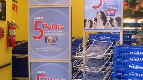 PetSmart '$5 Gift Days' Signs
