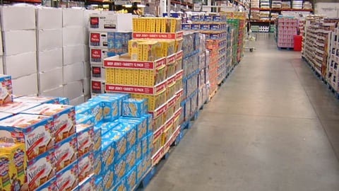Costco Snacks Aisle