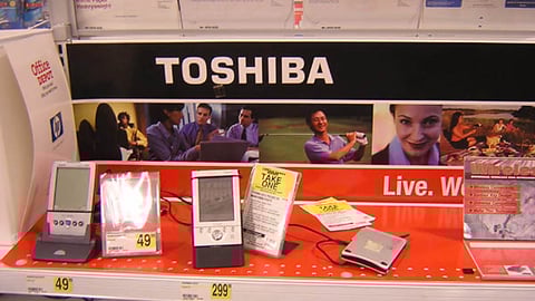 Toshiba PDA Signage