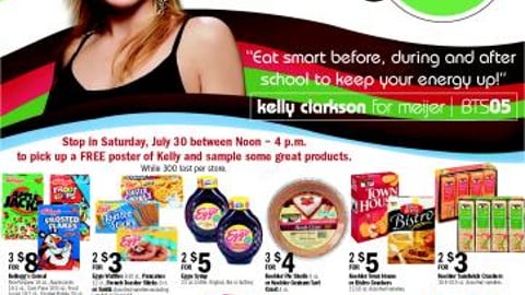 Meijer Kelly Clarkson Feature