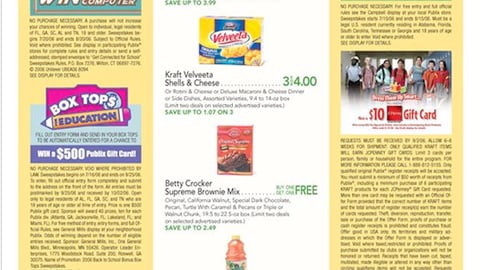 Publix Back-to-School Features 