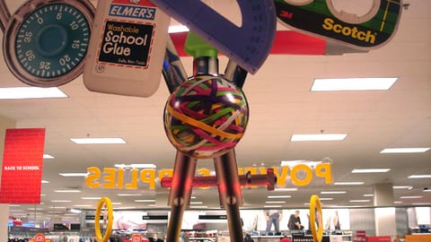 Target Back-to-School Ceiling Mobile