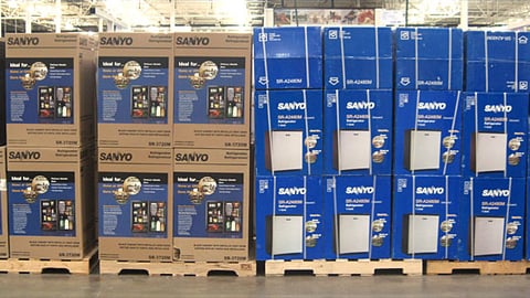 Sanyo Dorm Refrigerator Pallets