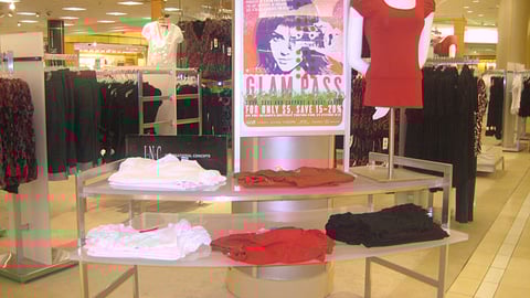 Macy's Glamorama Sign