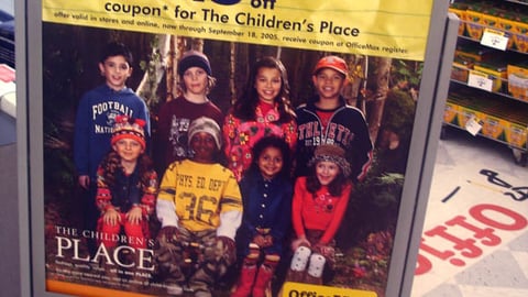 OfficeMax/Children's Place Rebate Stanchion