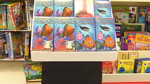 Kingdom Under the Sea Video Floorstand