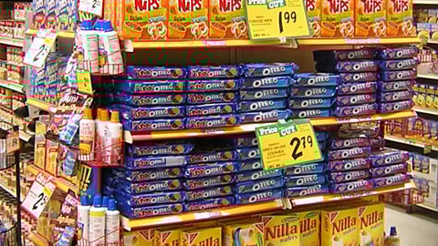 Nabisco Taste the Best Endcap
