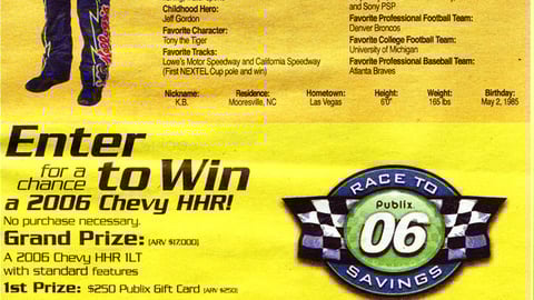 Publix Kellogg 'Race to Saving' Feature