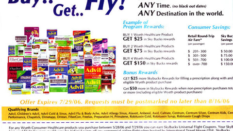 Eckerd/Brooks Sky Bucks Feature