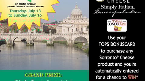 Tops/Sorrento Sweeps Feature