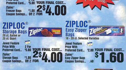 Jewel/S.C. Johnson Co-Equity FSI