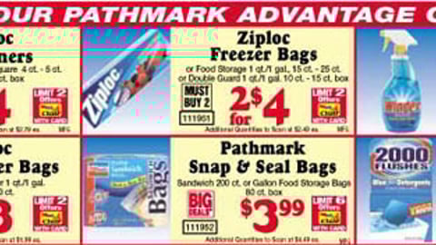 Pathmark/S.C. Johnson Circular Feature