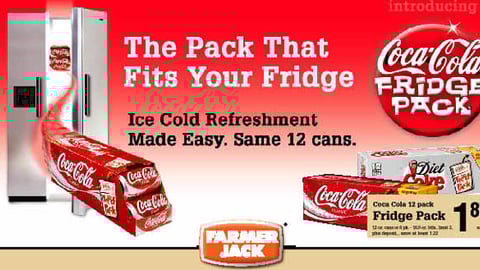 Farmer Jack Fridge Pack Feature