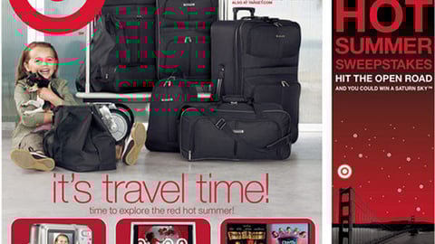 Target 'Red Hot' Sweeps Feature