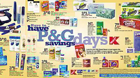 Kmart/P&G brandSaver Feature