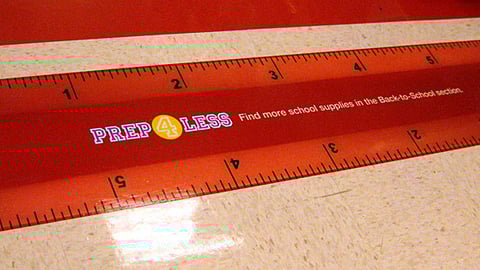 Target 'Prep 4 Less' Floor Cling