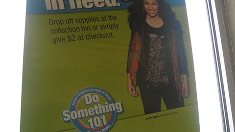 Staples 'Do Something 101' Window Poster