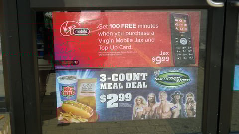 7-Eleven 'SummerSlam' Combo Meal Poster