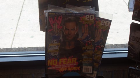 "WWE Magazine' 7-Eleven Floorstand