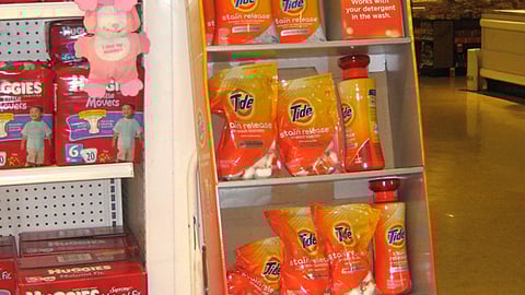 Tide Stain Release Shipper