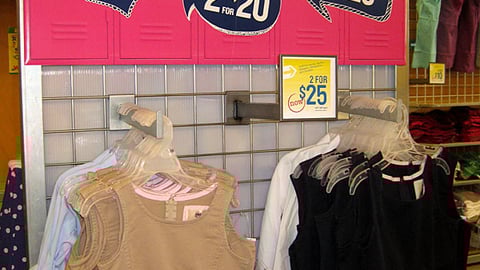 Old Navy 'Dress Code' Girls' Apparel Fixture Header