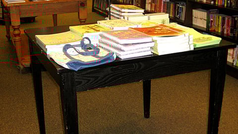 Barnes & Noble Back-to-School Table Display