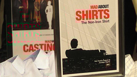 Banana Republic 'Mad About Shirts' Table Sign