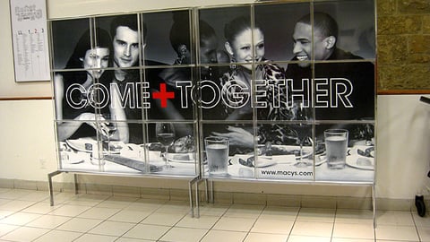 Macy's 'Come Together' Sign