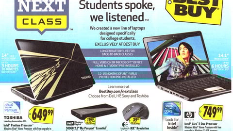 Best Buy 'Next Class' Circular Cover