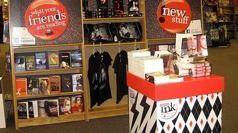 Borders 'Ink' Displays