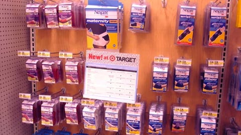 Target/3M Nexcare Shelf Set