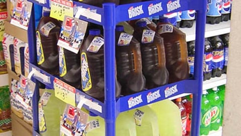 Lipton Brisk Jug Floorstand