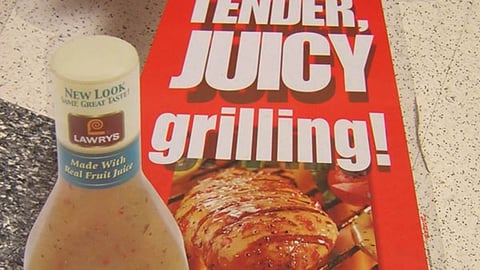 Lawry's Marinade Floor Cling