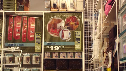 Bed Bath & Beyond 'Equip Your Space' Signage