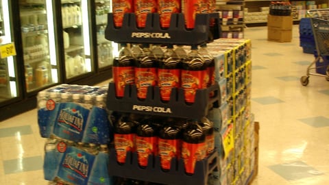 Diet Pepsi Jazz Display