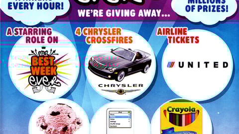 Old Navy 'Best Week Ever' Game Feature