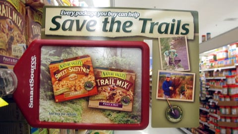 Nature Valley Shelf Talker