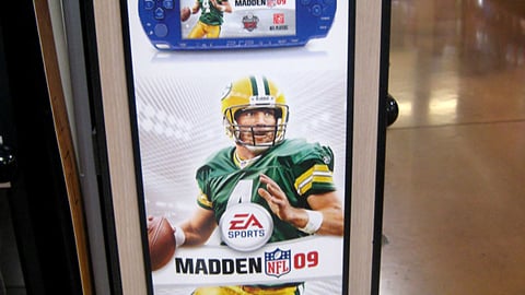 Walmart 'Madden NFL 09' Side Panel