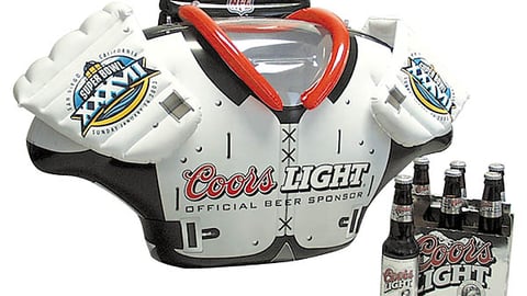 Coors Light Shoulder Pads