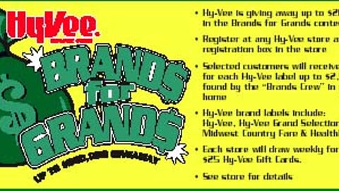 Hy-Vee Brands for Grands Feature